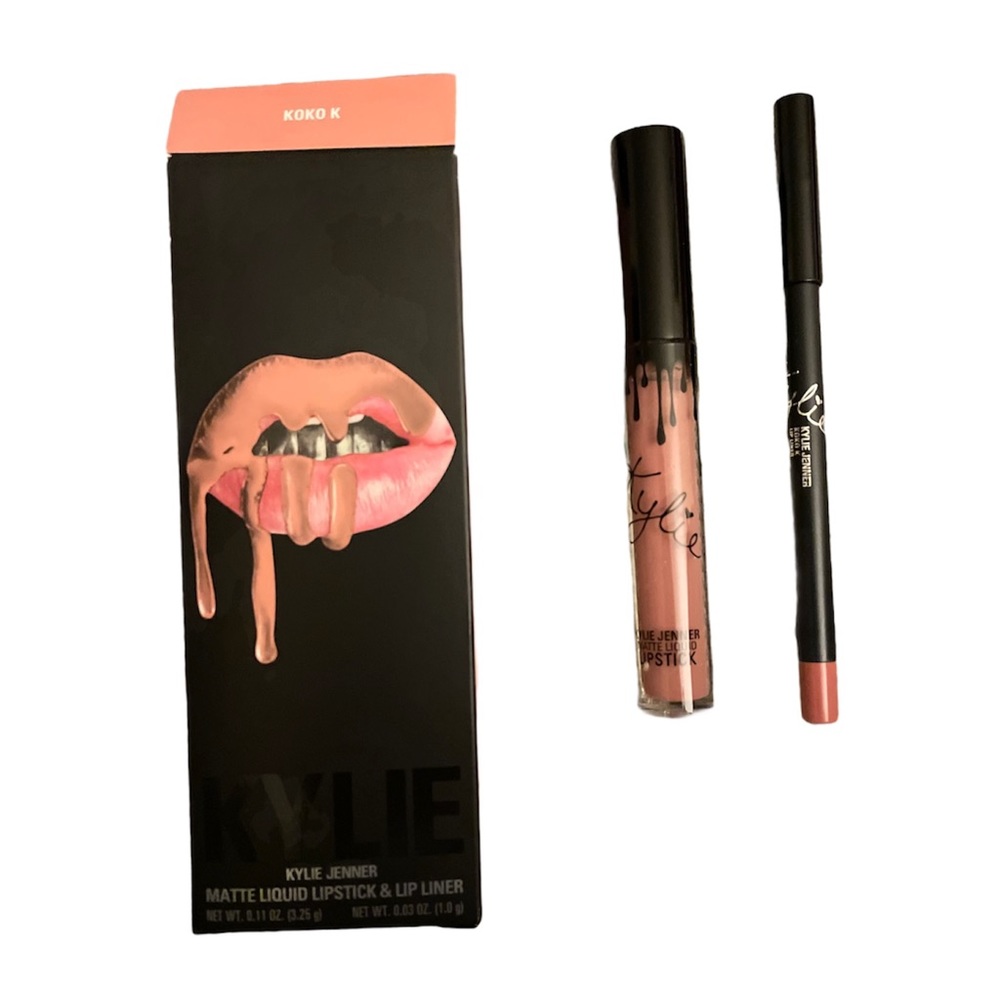 Kylie Jenner Matte Liquid Lipstick and Lip Liner